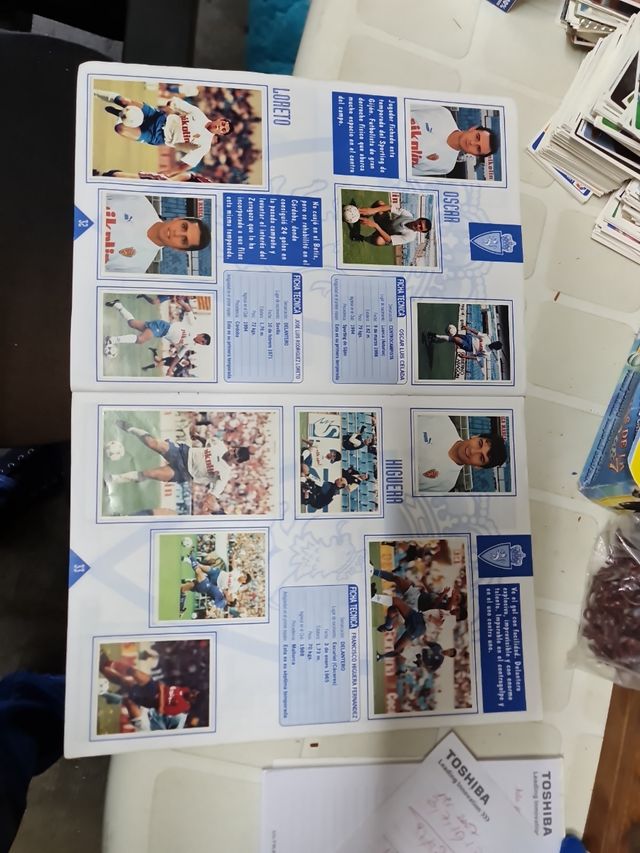 album fútbol cromos Zaragoza