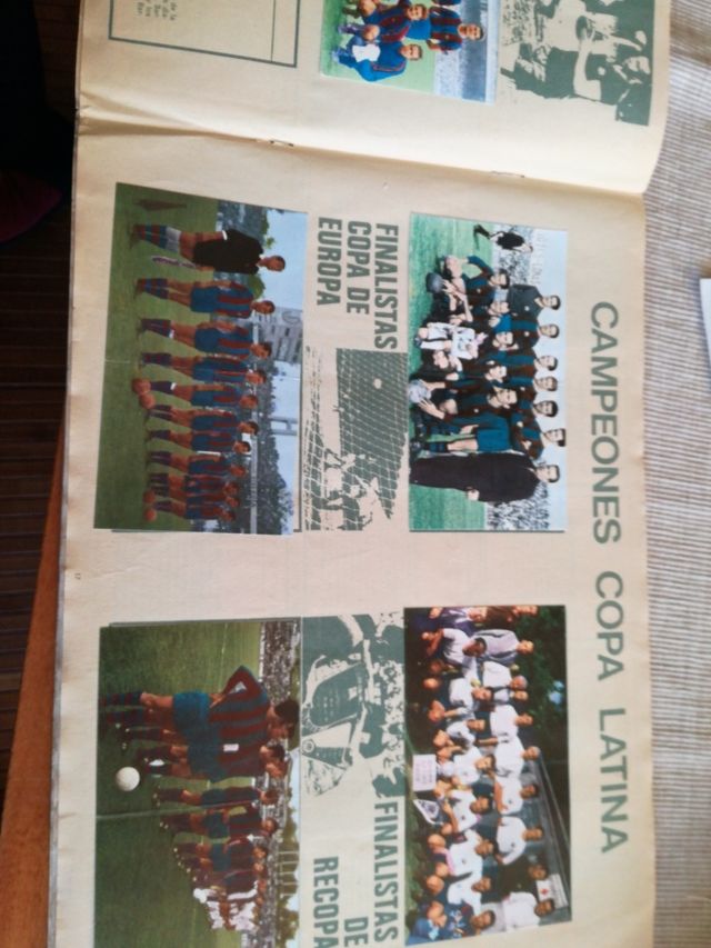 album cromos fútbol Barcelona