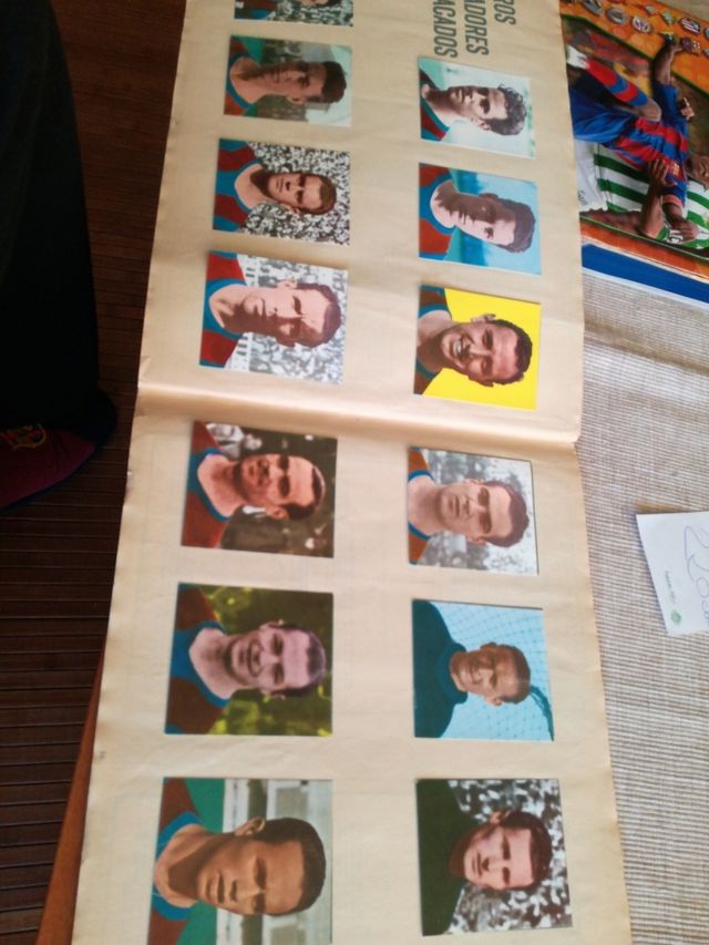 album cromos fútbol Barcelona