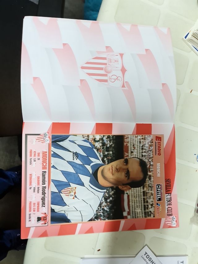 album cromos fútbol del Sevilla