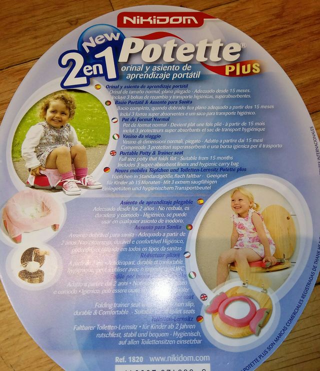 Reductor WC portátil bebé