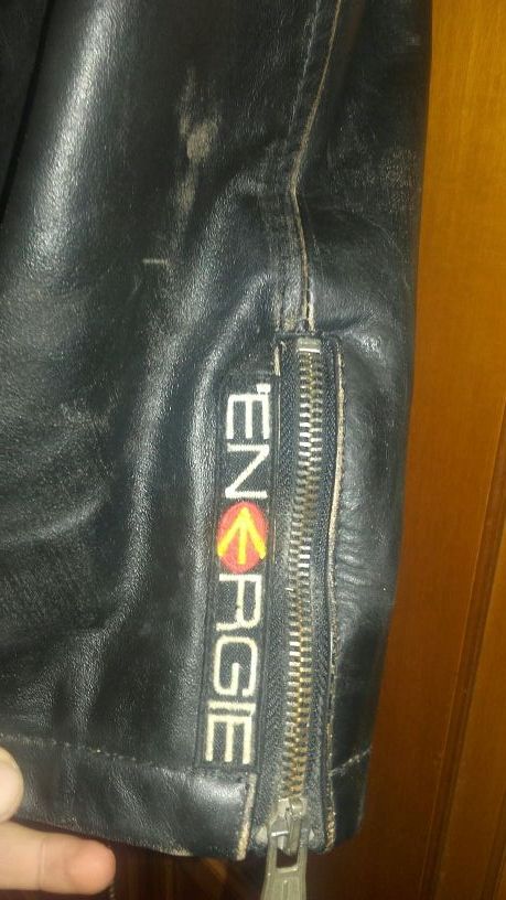 cazadora cuero energie talla l