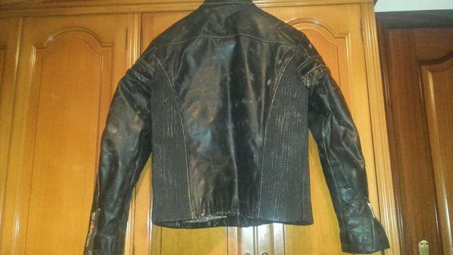 cazadora cuero energie talla l