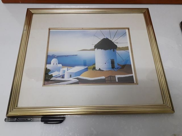 2 Cuadros de decoracion foto y pintura.