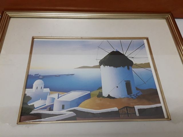 2 Cuadros de decoracion foto y pintura.