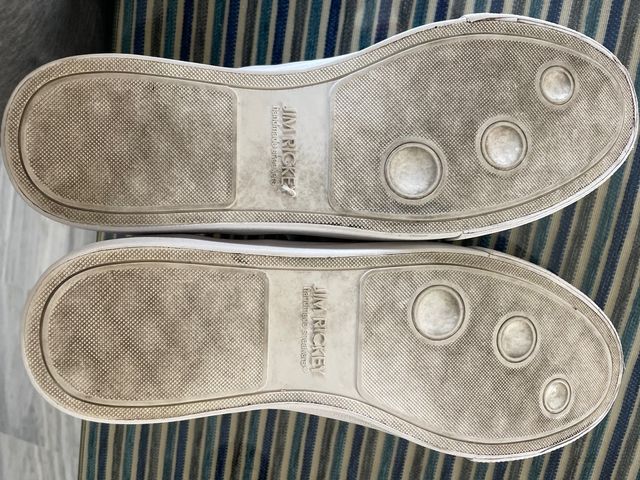 Zapatos deportivos hombre blancos Jim Rickeu