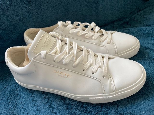 Zapatos deportivos hombre blancos Jim Rickeu