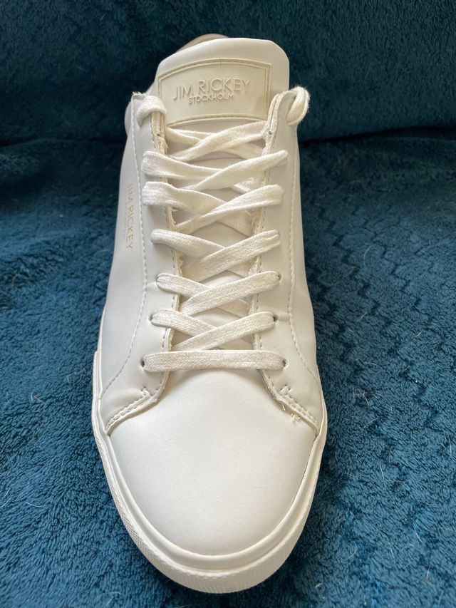 Zapatos deportivos hombre blancos Jim Rickeu