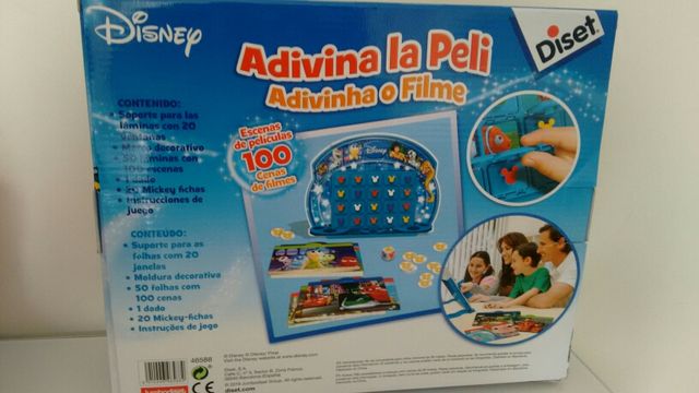 Juego de mesa adivina la peli de disney, princesas