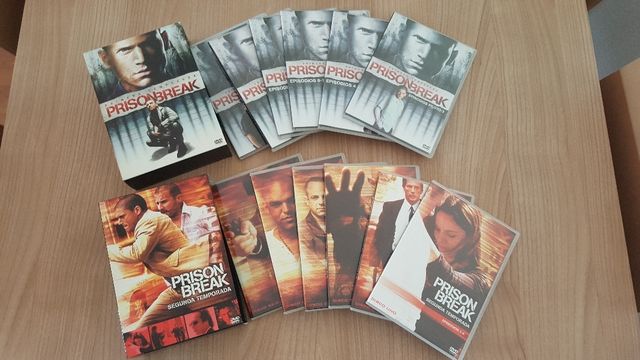 dvds Prison Break. temporadas 1 y 2