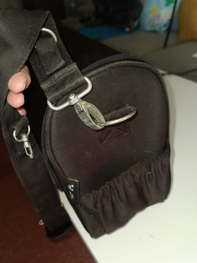 bolso cambiador Asalvo negro abc design