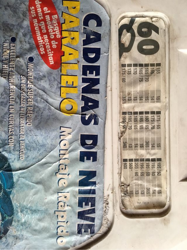 Cadenas para la Nieve