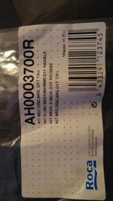 Desagüe cisterna Roca