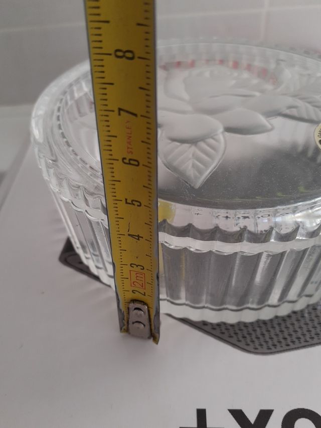 caja cristal d,arques