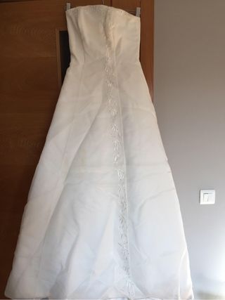 vestido de novia talla 38 de segunda mano en palma de mallorca en