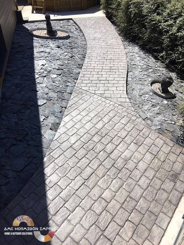 Hormigon impreso y Hormigòn fratasado