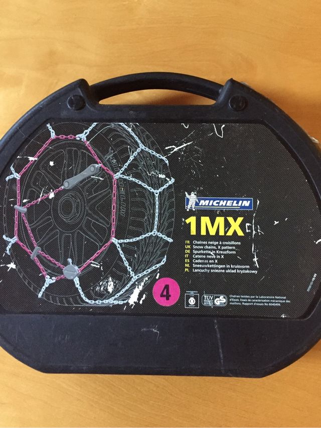 Cadenas nieve Michelin nuevas