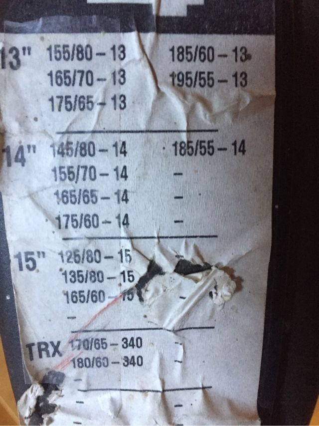 Cadenas nieve Michelin nuevas