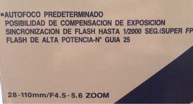 Cámara Olympus analogica