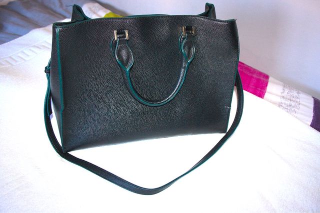 Bolso ordenador azul