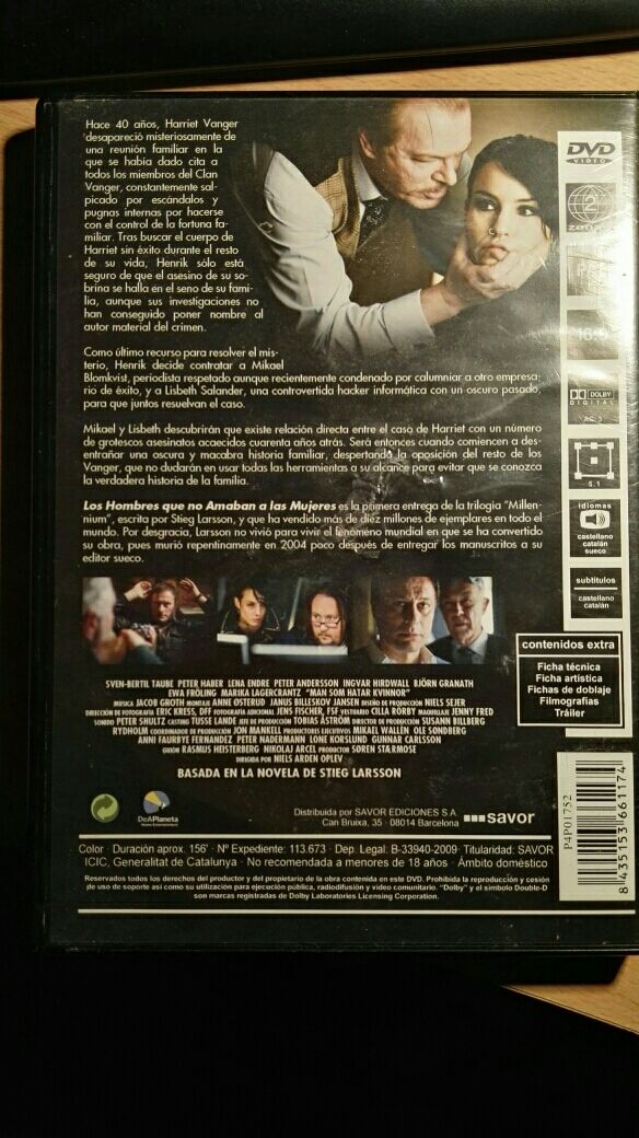 Los hombres que no amaban a las mujeres. Millenium