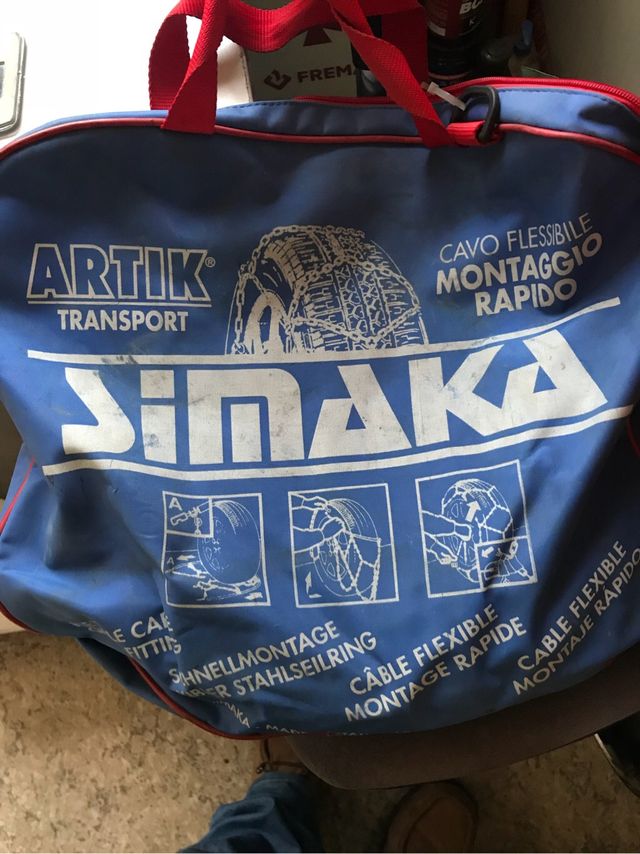 Cadenas nieve reforzadas