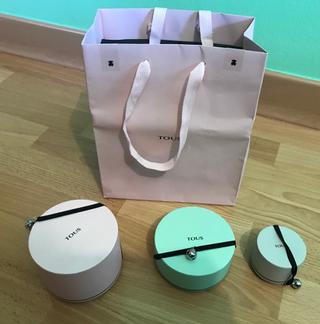 Lote de cajas Tous y bolsa