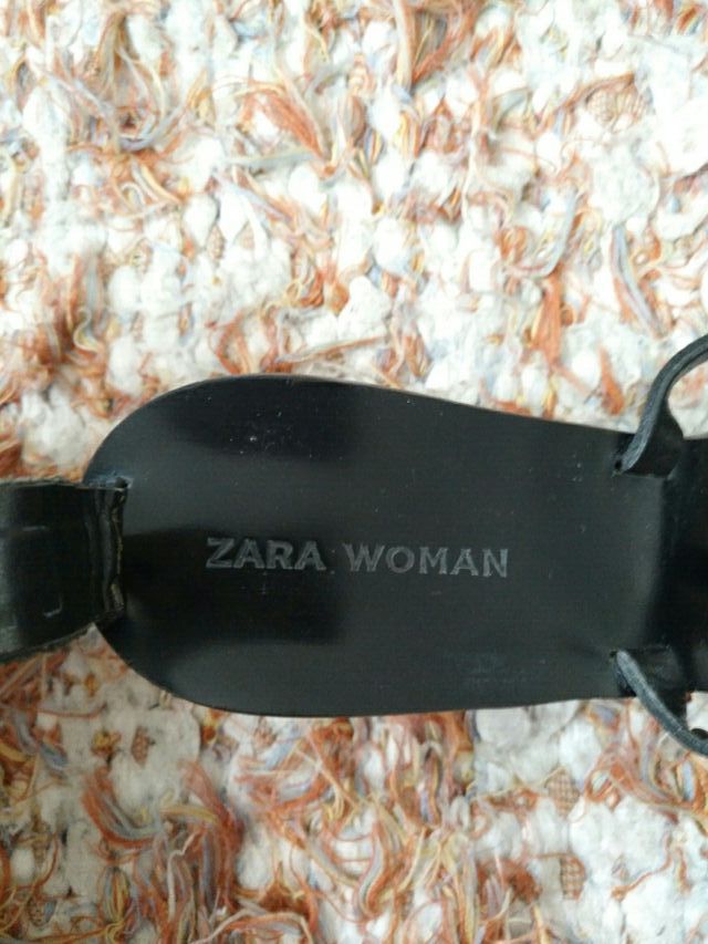 Sandalias de tacon zara talla 38