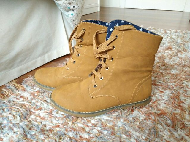 Botas marrones vintage