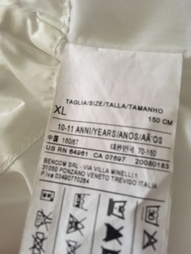 Anorak sin mangas BENETTON