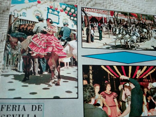 Postales de Sevilla años 60