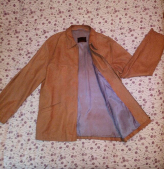 chaqueta de piel