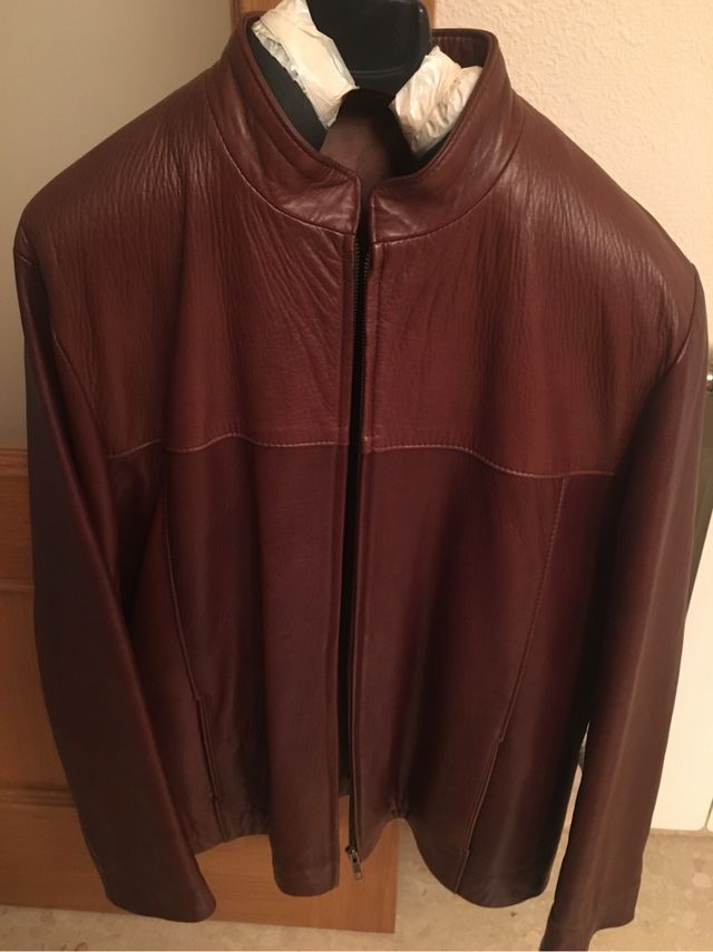 Chaqueta piel hombre