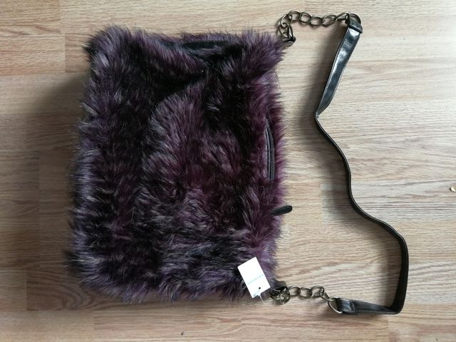bolso pelito nuevo con etiqueta