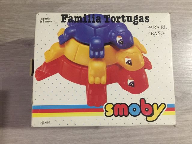 Juego familia de tortugas para el baño smoby