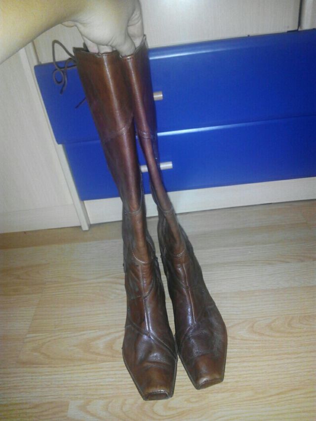 Botas de piel talla 39