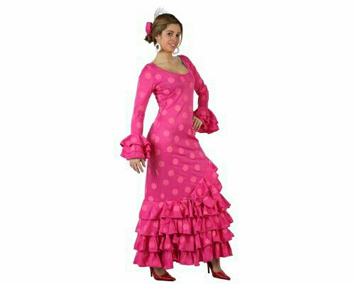 Disfraz Carnaval Sevillana / Flamenco Rosa