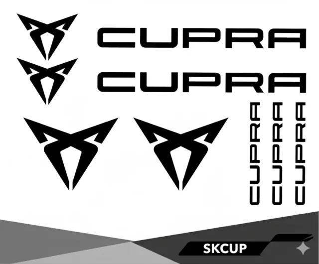 pegatina seat  cupra
