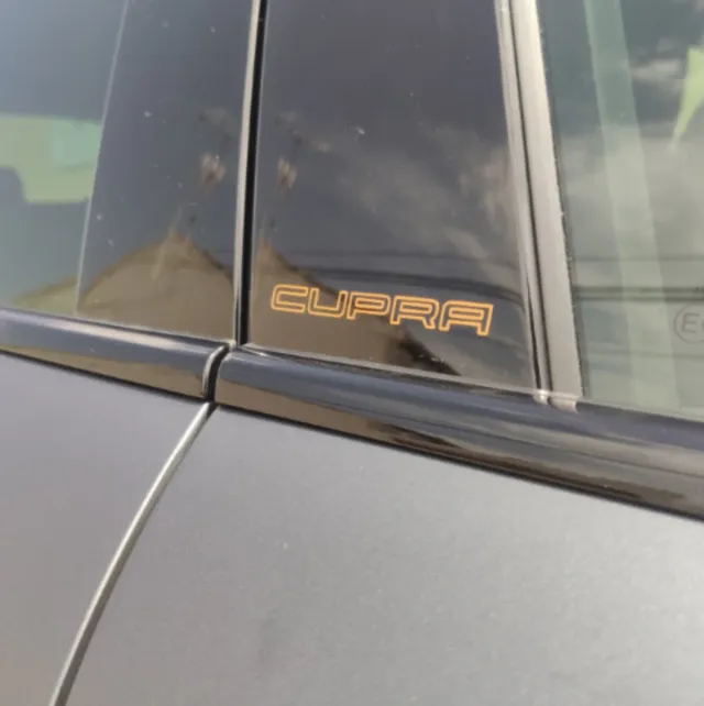 pegatina seat  cupra