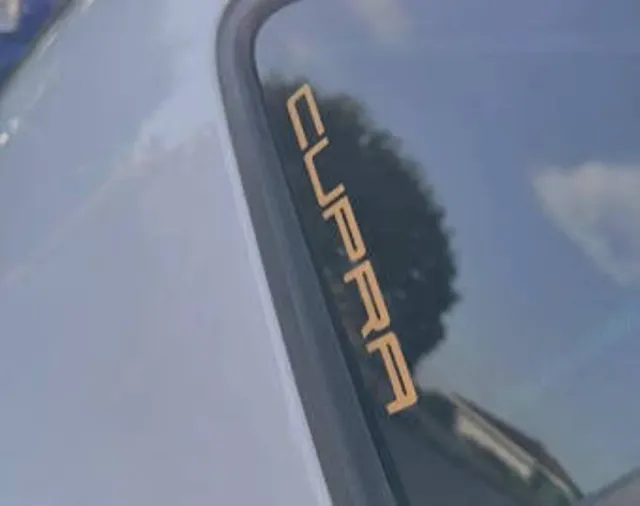 pegatina seat  cupra