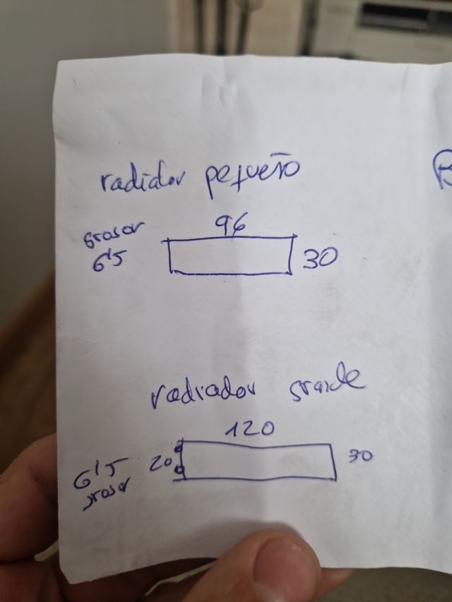 radiadores de chapa