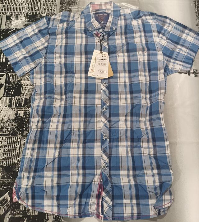 Camisa manga corta Springfield. Talla M