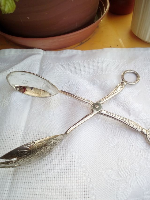 pinzas antiguas para azucarillos