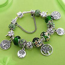 pulsera pandora con abalorios arbol de la vida pulsera pandora con abalorios arbol de la vida