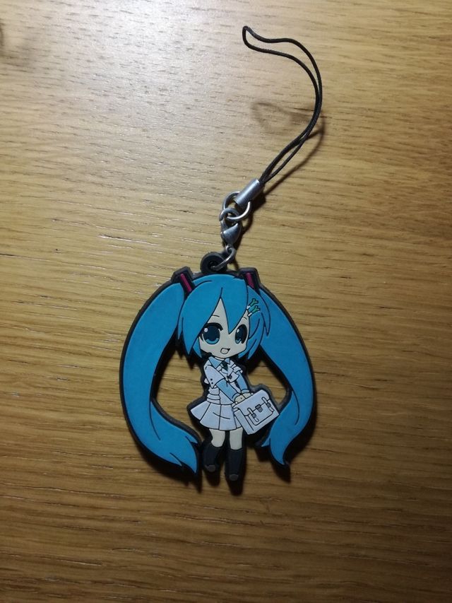 Llavero anime de Hatsune Miku de Vocaloid