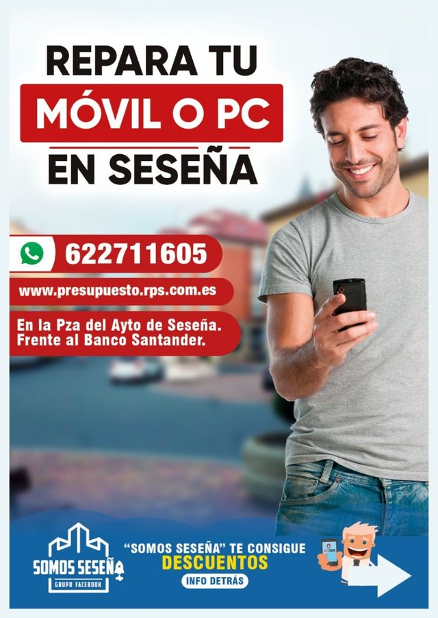 Reparación de ordenadores, móviles, tablets seseña