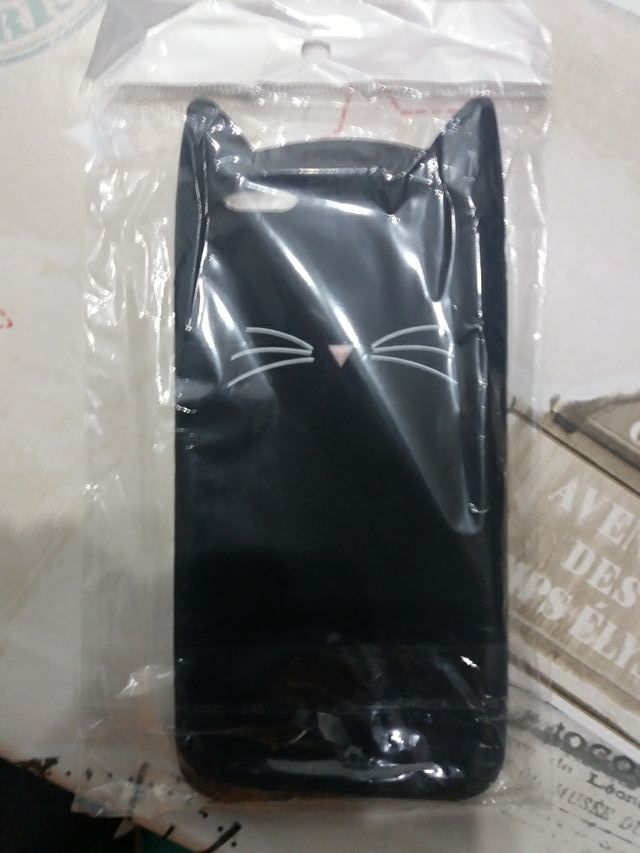 funda gato para iphone 6 plus/6s plus
