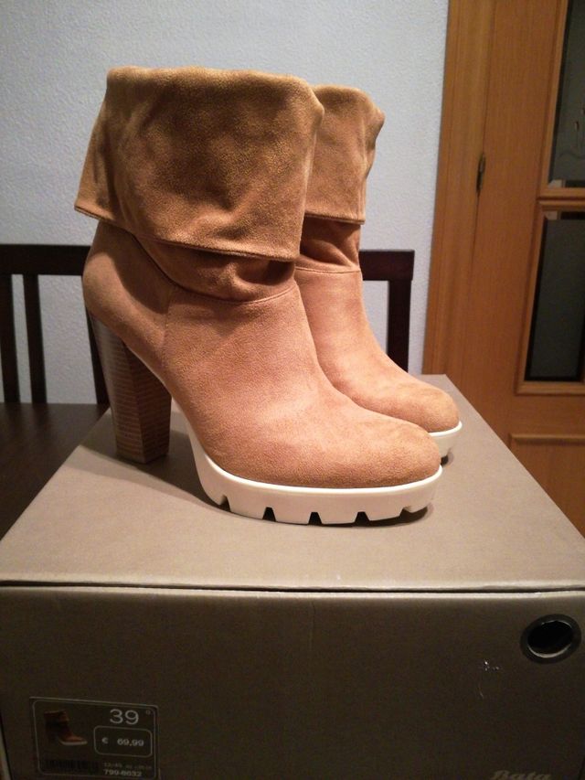 Botines marrones 39