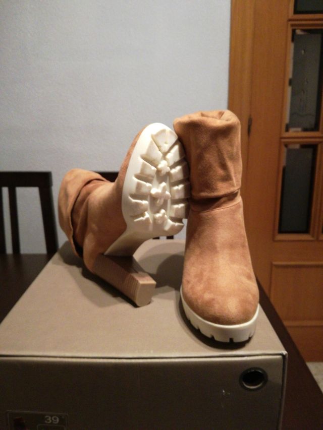 Botines marrones 39