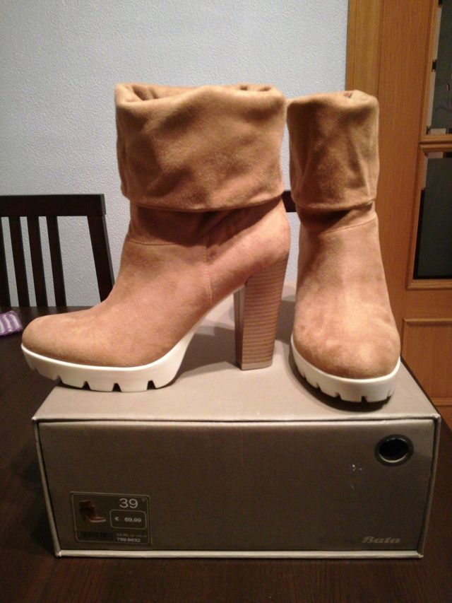 Botines marrones 39